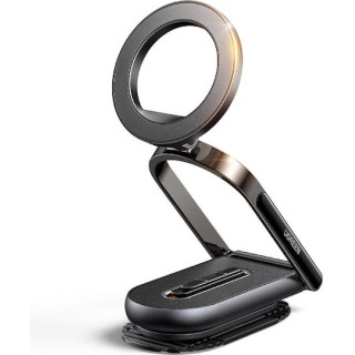 Ugreen 65186 Βάση Κινητού Αυτοκινήτου με Μαγνήτη και Ασύρματη Φόρτιση Γκρι