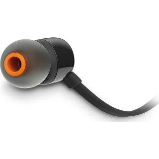JBL T110 In-ear Handsfree Ακουστικά 3.5mm Μαύρο