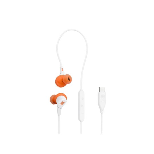 JBL Endurance Run 3 In-ear Handsfree Ακουστικά USB-C Λευκό