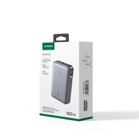 Ugreen Power Bank 20000mAh 100W PDx2 & QC3.0x1 PB720/25188