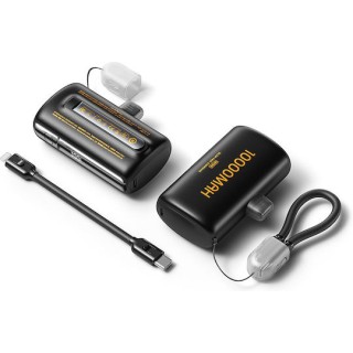 WK WP-113 Power Bank 10000mAh 22.5W Μαύρο