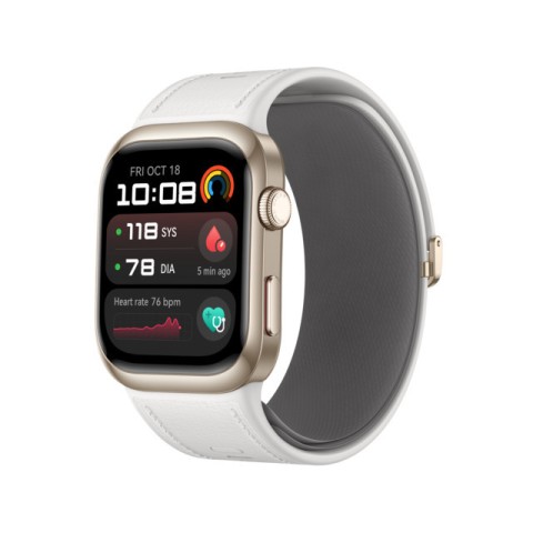 Huawei Watch D2 Aluminium 48mm με Παλμογράφο Χρυσό