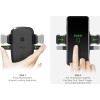 iOttie Easy One Touch 4 Wireless Qi Fast Charge Car Mount Kit (HLCRIO134)