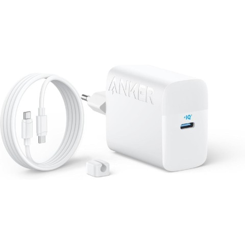 Anker Charger 45W with USB-C Cable White (B2653321)