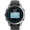 Garmin Fenix E Stainless Steel 47mm Waterproof Smartwatch (Black)