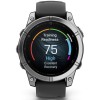 Garmin Fenix E Stainless Steel 47mm Waterproof Smartwatch (Black)