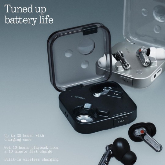 Nothing ear (3) In-ear Bluetooth Handsfree Earphones Black