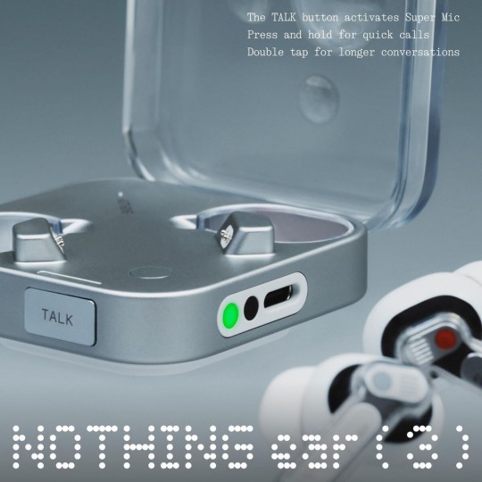 Nothing ear (3) In-ear Bluetooth Handsfree Earphones White