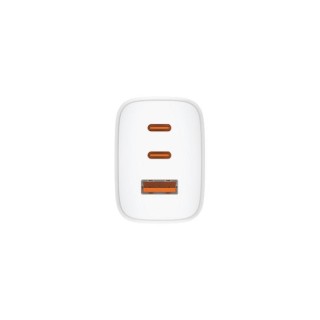 Element Φορτιστής Σπιτιού GaN PD 65W CH-450 3 Θέσεων, με καλώδιο USB-C 100W 1m Λευκό Element Φορτιστής Σπιτιού GaN PD 65W CH-450 3 Θέσεων, με καλώδιο USB-C 100W 1m Λευκό