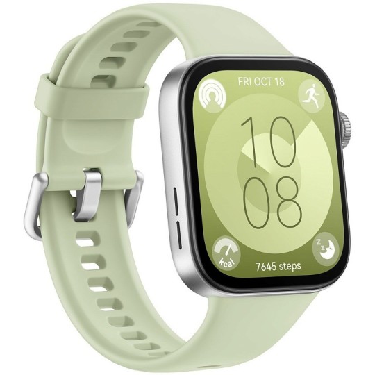 Huawei Watch Fit 3 Aluminium 43mm Waterproof with Heart Rate Monitor Green