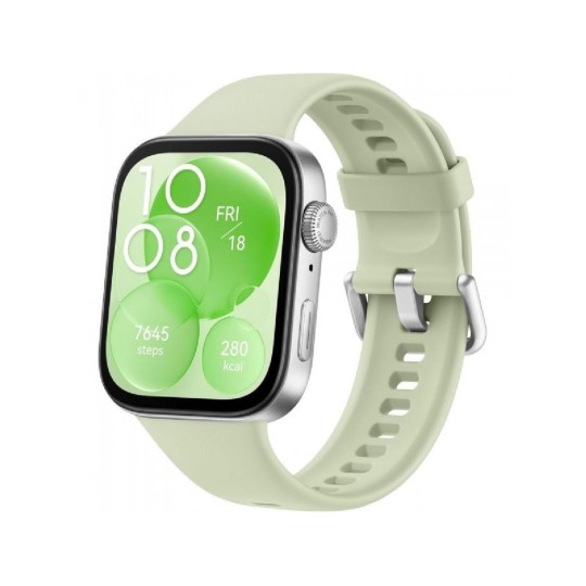 Huawei Watch Fit 3 Aluminium 43mm Waterproof with Heart Rate Monitor Green
