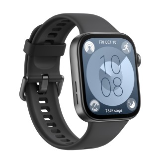 Huawei Watch Fit 3 Aluminium 43mm Waterproof with Heart Rate Monitor Black