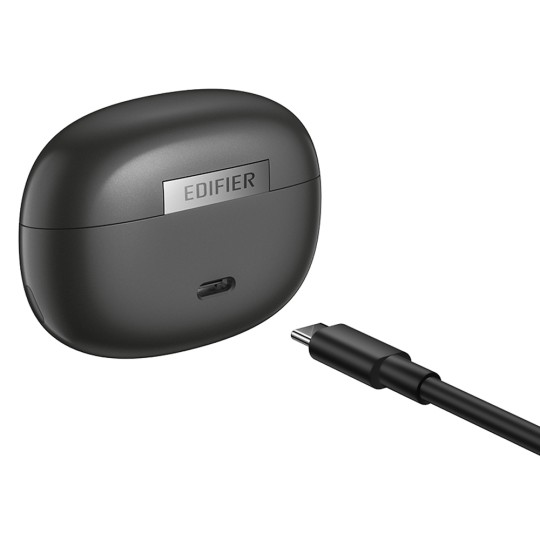 Edifier Comfo Q Ακουστικά Open Ear Wireless ΒΤ Μαύρο