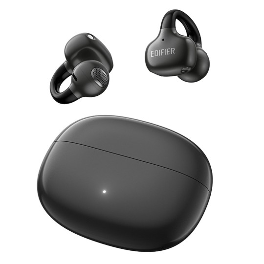 Edifier Comfo Q Ακουστικά Open Ear Wireless ΒΤ Μαύρο
