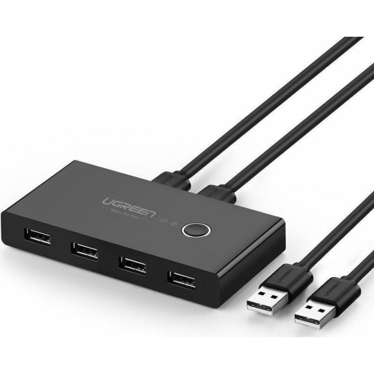 UGREEN US216 30768 USB 3.0 Sharing Switch 4 Θέσεων για 2 PC