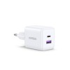 UGREEN X516 65015 Φορτιστής Σπιτιού GaN PD 30W 2 Θέσεων Λευκό