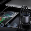 UGREEN EC705 35025 Φορτιστής Αυτοκινήτου PD 130W 3 Θέσεων Γκρι