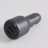 UGREEN EC705 55511 Φορτιστής Αυτοκινήτου 130W 3 Θέσεων με καλώδιο USB-C 100W Γκρί