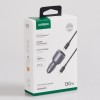 UGREEN EC705 55511 Φορτιστής Αυτοκινήτου 130W 3 Θέσεων με καλώδιο USB-C 100W Γκρί