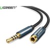 UGREEN AV118 40675 Καλώδιο Ήχου 3.5mm M/F U2m Μαύρο
