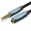 UGREEN AV118 40675 Καλώδιο Ήχου 3.5mm M/F U2m Μαύρο