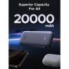 UGREEN PB532 55989B Power Bank 20000mAh PD 30W με καλώδιο USB-C 60W Γκρι