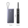 UGREEN PB528 55985B Power Bank 20000mAh PD 30W 2 Θέσεων, με 2 καλώδια USB-C Γκρι