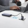 UGREEN PB528 55985B Power Bank 20000mAh PD 30W 2 Θέσεων, με 2 καλώδια USB-C Γκρι
