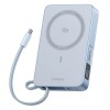 UGREEN PB773 65958B Power Bank 10000mAh 25W Qi2 με Ασύρματη Φόρτιση Magnetic και καλώδιο USB-C Γκρι