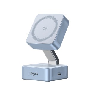 UGREEN W752 55960B Φορτιστής Σπιτιού 25W Qi2 με Ασύρματη Φόρτιση Magnetic Γκρι
