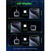 UGREEN CD361 25685B Φορτιστής Σπιτιού GaN 65W 3 θέσεων Γκρί
