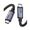 UGREEN L706 65383 Καλώδιο Φόρτισης USB-C σε USB-C PD 240W 1m Μαύρο