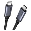 UGREEN L706 65383 Καλώδιο Φόρτισης USB-C σε USB-C PD 240W 1m Μαύρο