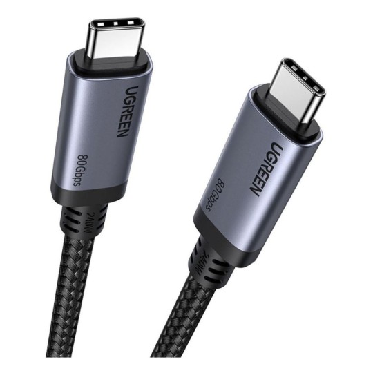 UGREEN L706 65383 Καλώδιο Φόρτισης USB-C σε USB-C PD 240W 1m Μαύρο