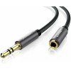 UGREEN AV118 10594 Καλώδιο Ήχου 3.5mm M/F 2m Μαύρο