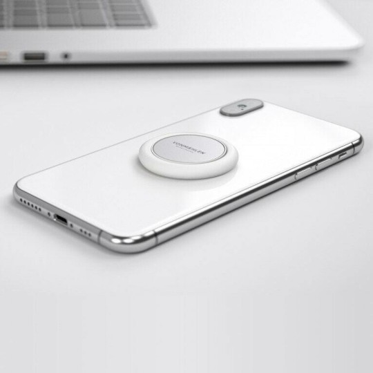 Vonmahlen New Backflip Summer Collection The Phone Grip White Silver
