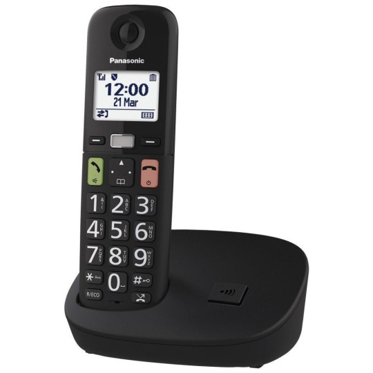 Panasonic KX-TGU110EXB Cordless Phone with Greek Menu Black