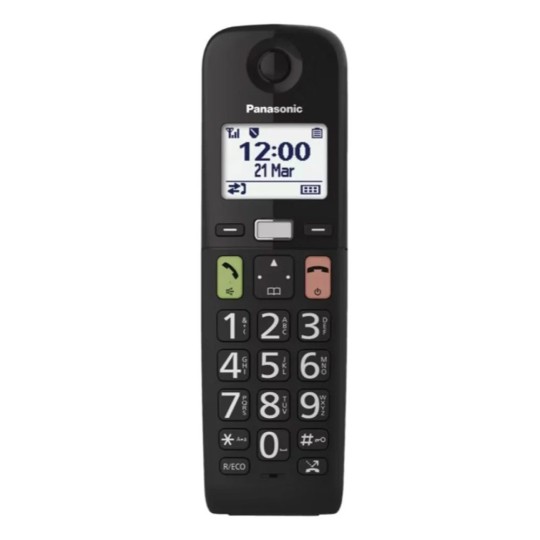 Panasonic KX-TGU110EXB Cordless Phone with Greek Menu Black
