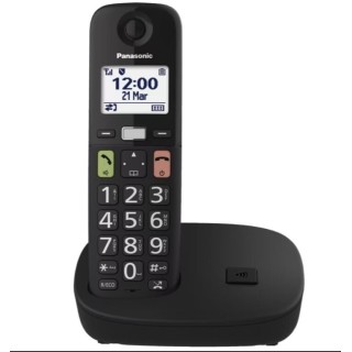 Panasonic KX-TGU110EXB Cordless Phone with Greek Menu Black
