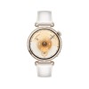 Huawei Watch GT 6 Stainless Steel 41mm Waterproof with Heart Rate Monitor (White Leather)