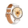 Huawei Watch GT 6 Stainless Steel 41mm Waterproof with Heart Rate Monitor (White Leather)