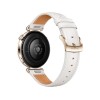 Huawei Watch GT 6 Stainless Steel 41mm Waterproof with Heart Rate Monitor (White Leather)