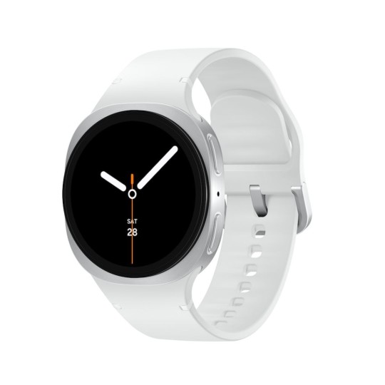 Samsung Galaxy Watch8 Aluminum 40mm Waterproof with Heart Rate Monitor Silver