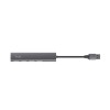 Trust Halyx Hub 4 Ports USB 2.0 with USB-A Connection Gray