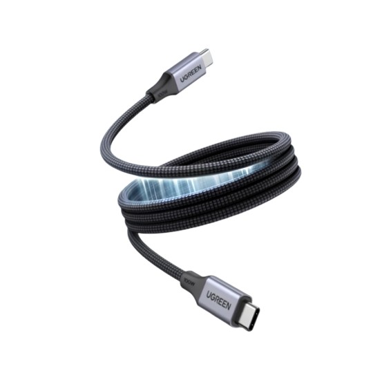 UGREEN L520 55517 Καλώδιο Φόρτισης USB-C σε USB-C PD 100W 1m Magnetic