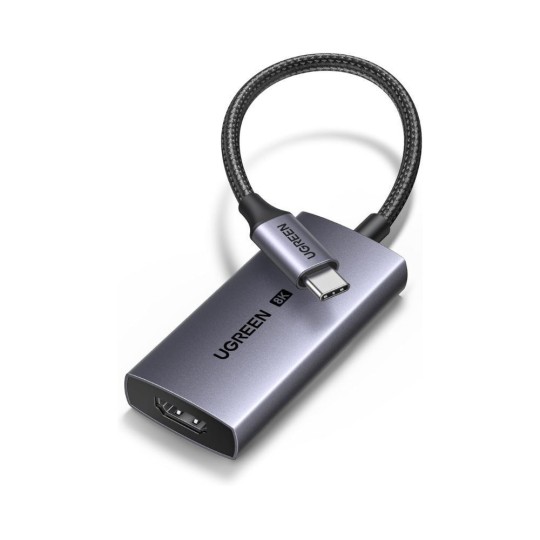 UGREEN CM491 85320 Αντάπτορας USB-C σε HDMI M/M 8K/60Hz Γκρι