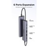 UGREEN CM511 20956A USB-C Docking Station 6 σε 1