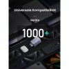UGREEN X757 25874 Charger GaN 100W 3 Ports with USB-C 100W cable 1.5m Grey