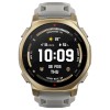 Amazfit T-Rex 3 Pro Titanium 44mm Αδιάβροχο Smartwatch (Arctic Gold)
