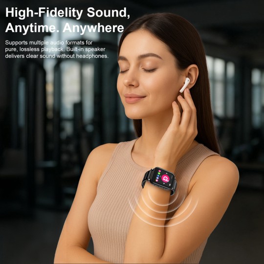 RUIZU MP3 player M8-32GB 1.54" 32GB Bluetooth Μαύρο